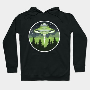 Retro Alien UFO abduction Hoodie